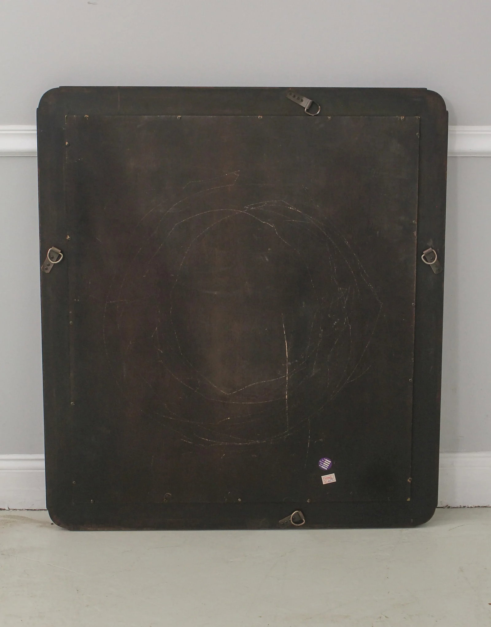 Lexington Dark Cherry Beveled Glass Mirror - 9