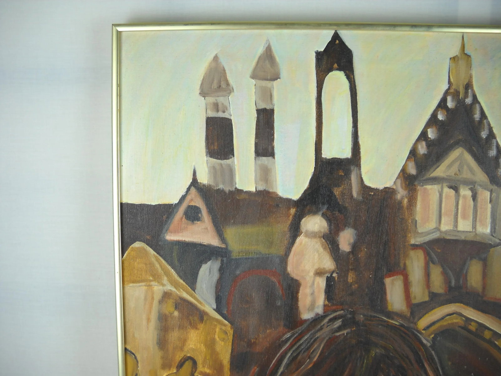 Portrait of Ines, Acrylic On Canvas Painting - 6