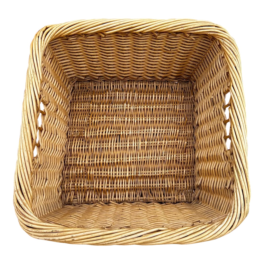 Large Woven Wicker Storage Basket (1 of 7)