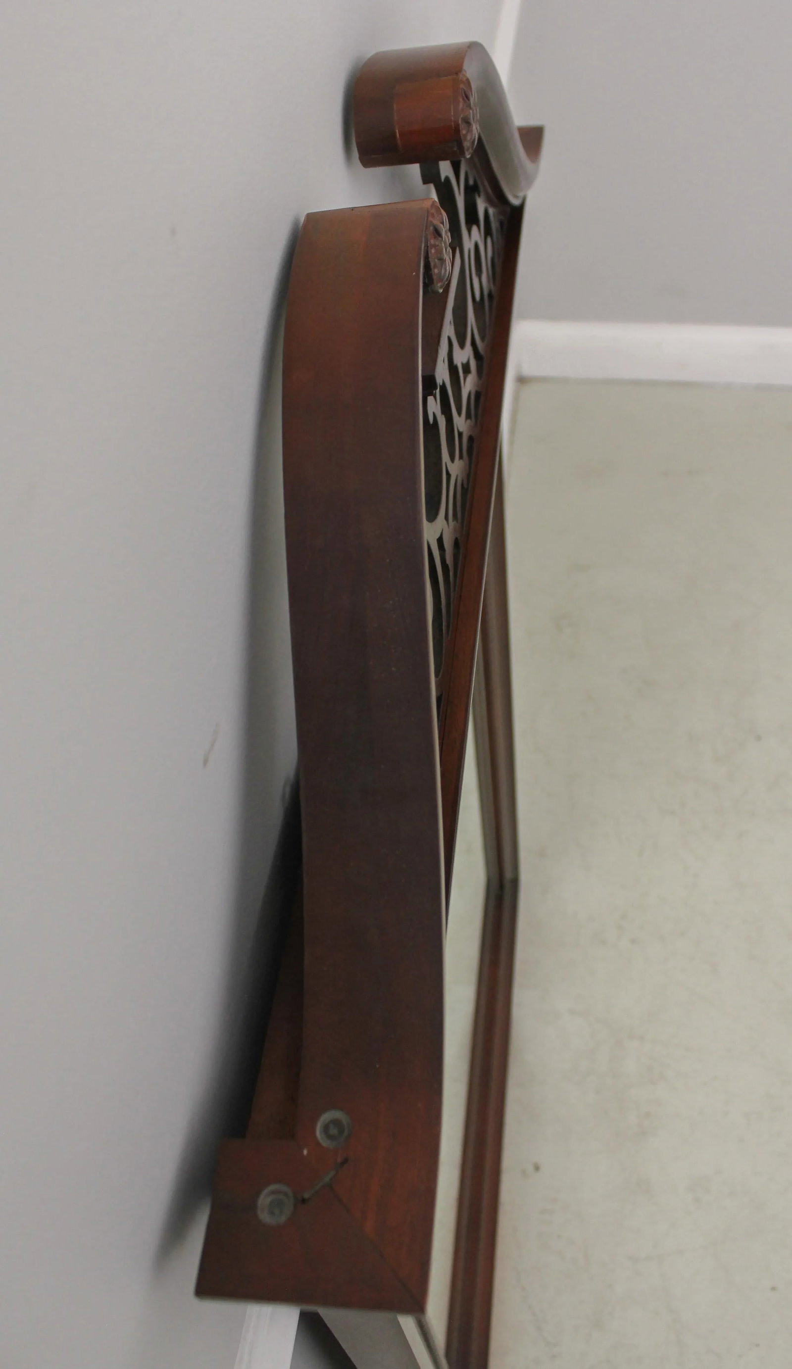 Thomasville Chippendale Mahogany Beveled Glass Mirror - 3