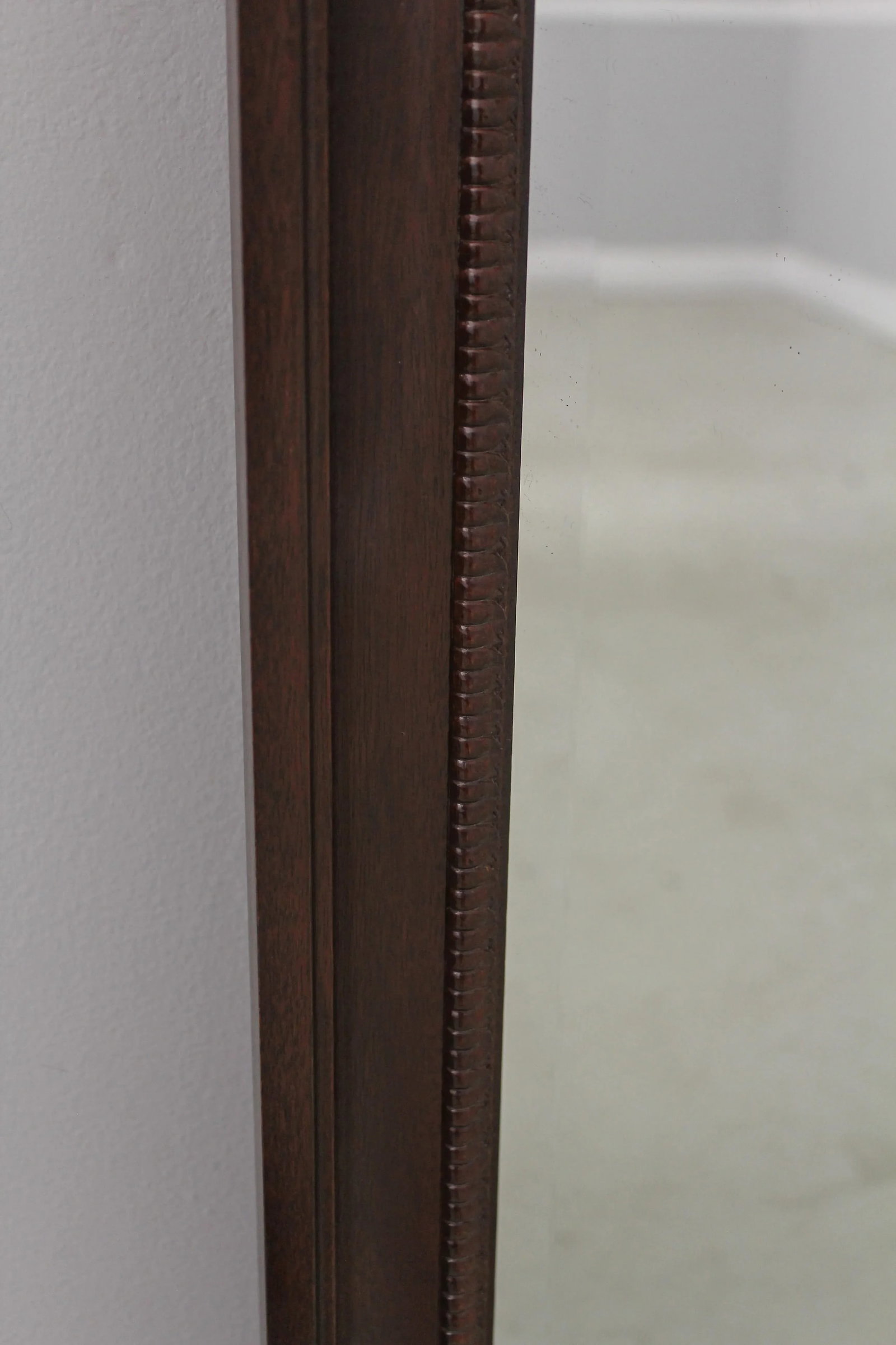 Thomasville Chippendale Mahogany Beveled Glass Mirror - 9