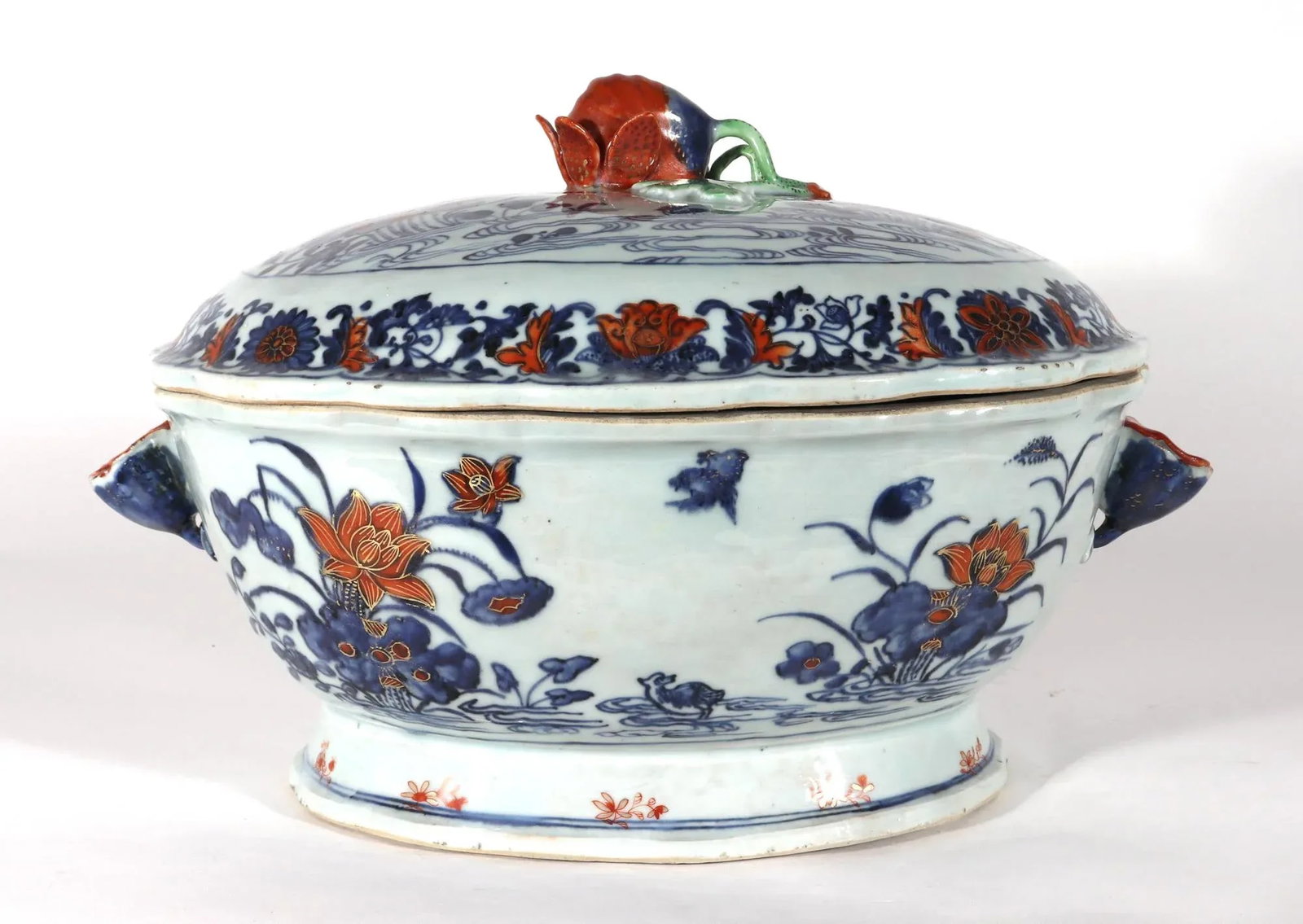 Chinese Export Porcelain Imari Tureen and Cover - 4