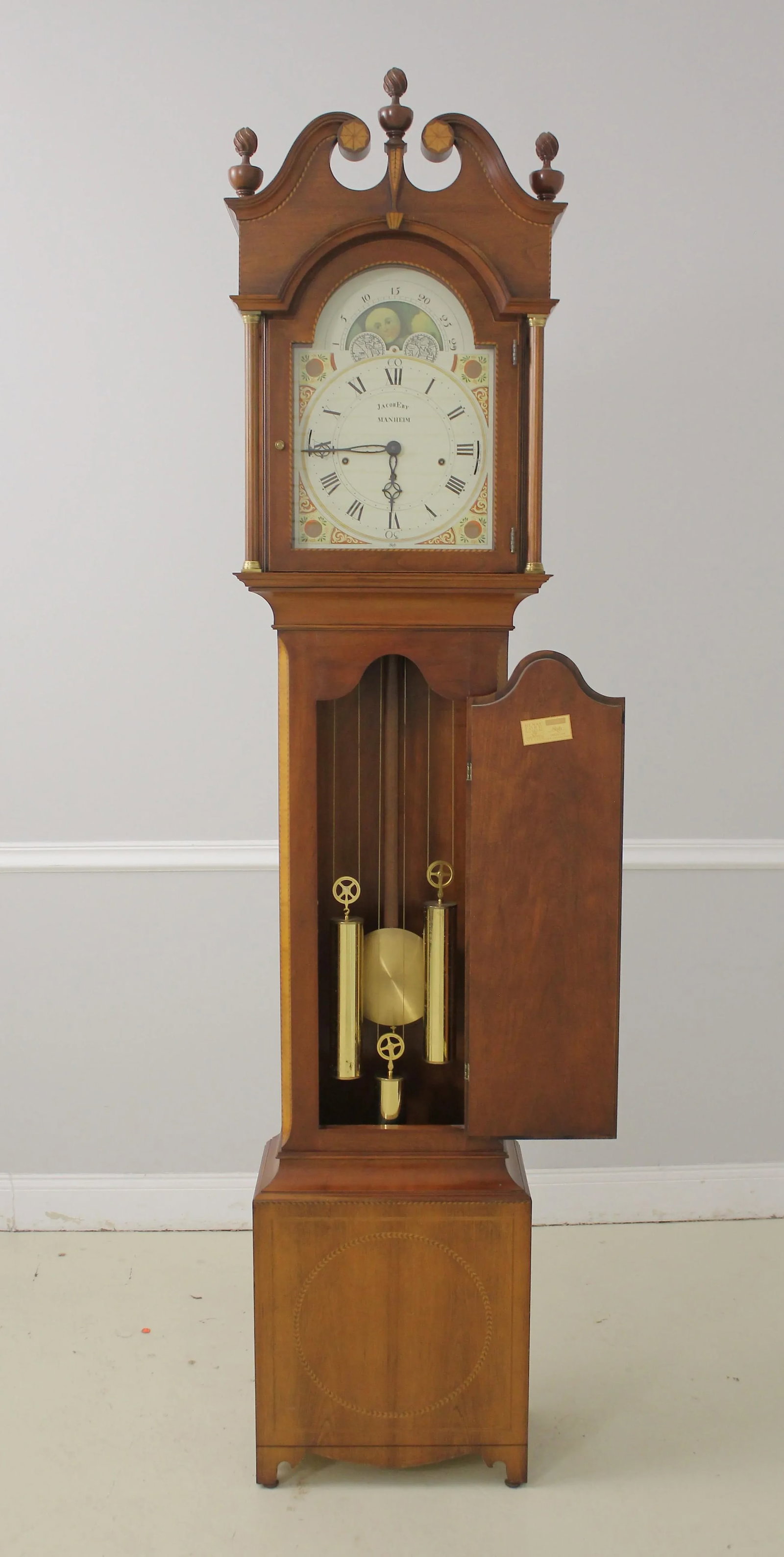 Sligh Henry Ford Collection Inlaid Grandfather Clock - 2