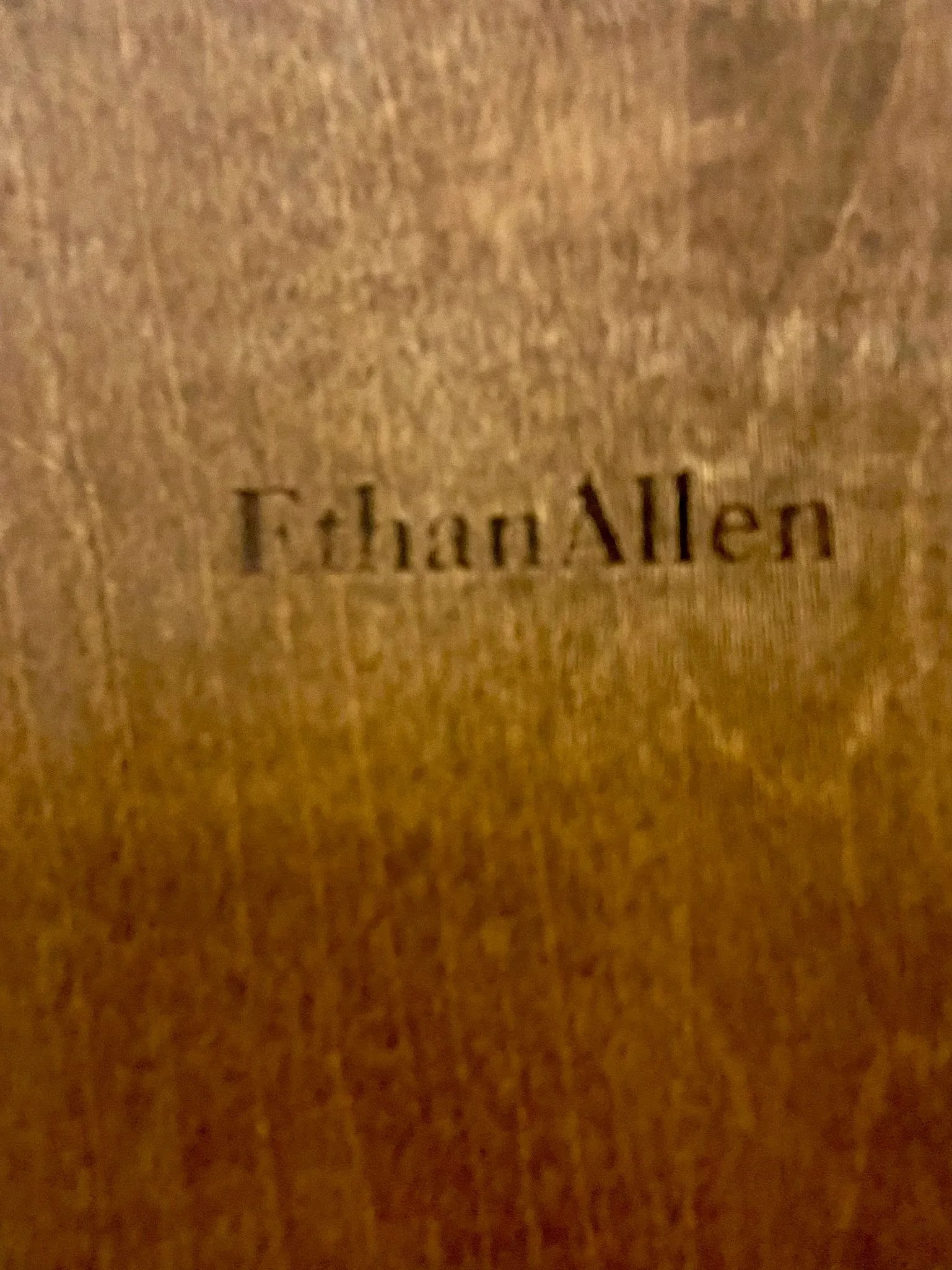 Vintage Ethan Allen Heirloom Custom Room Plan Maple Nutmeg Hutch Cabinet - 2