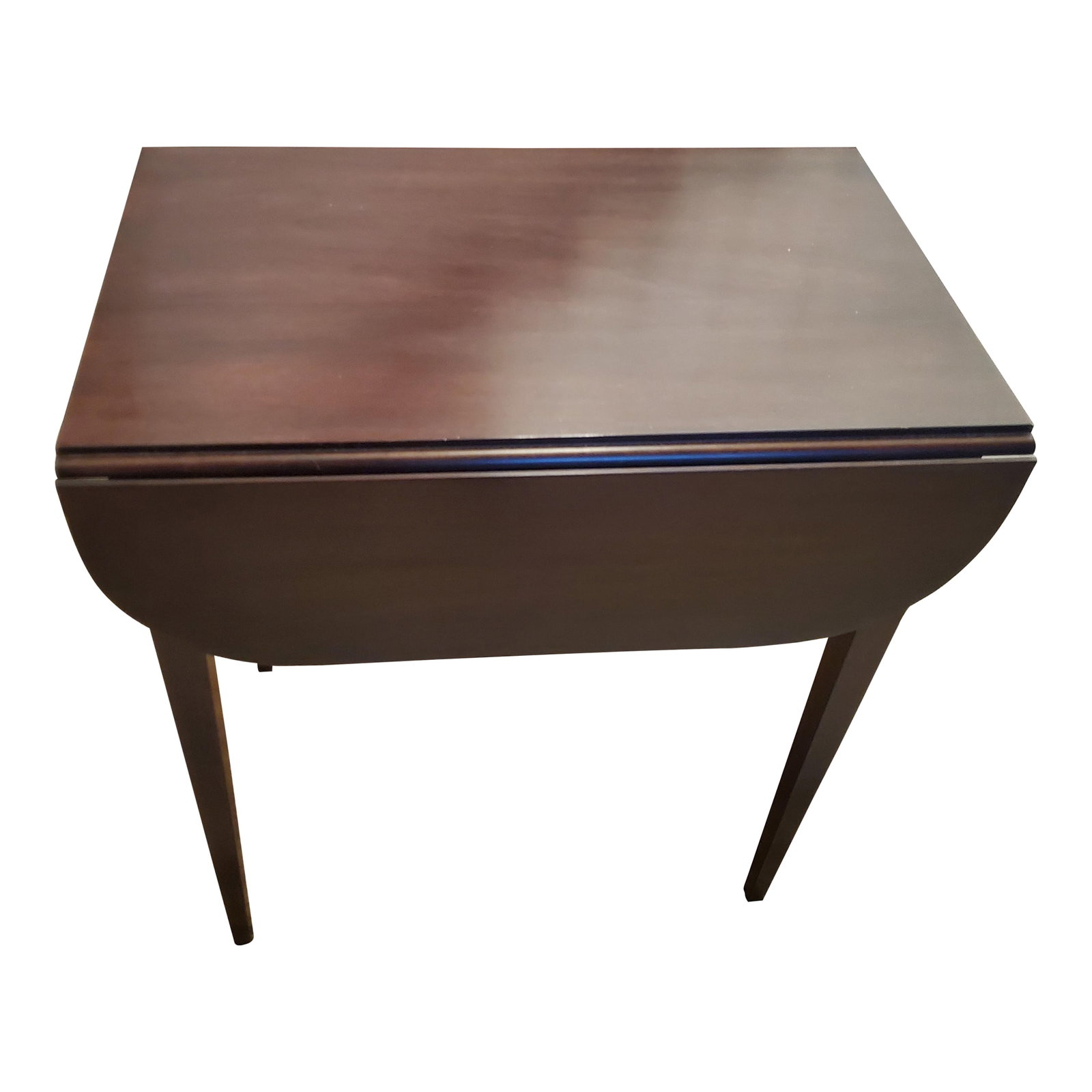 Henkel Harris Mahogany End Table With Leaves (1 of 6)