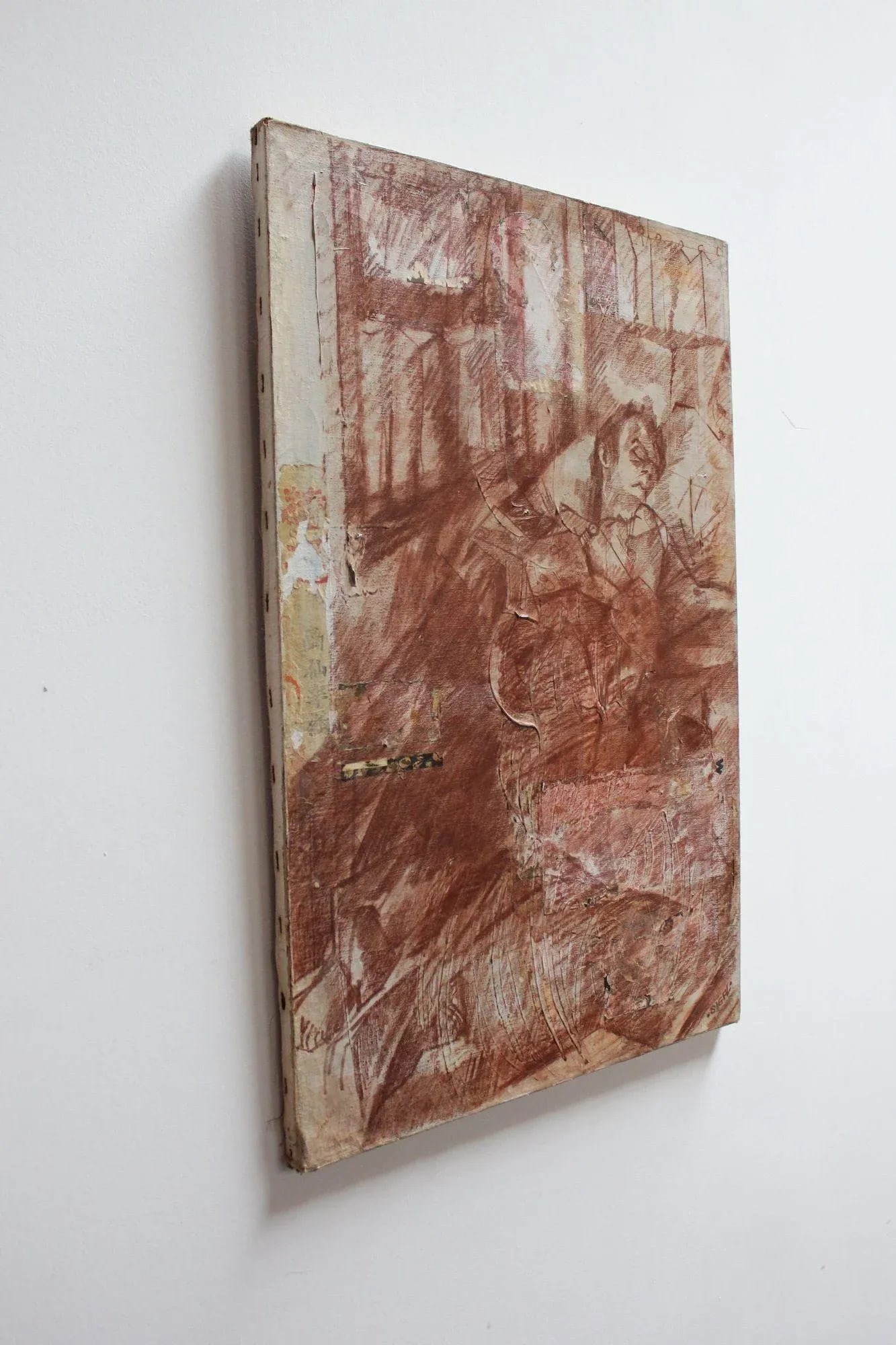 Mixed Media Portrait on Canvas by Ek Sigal - 3