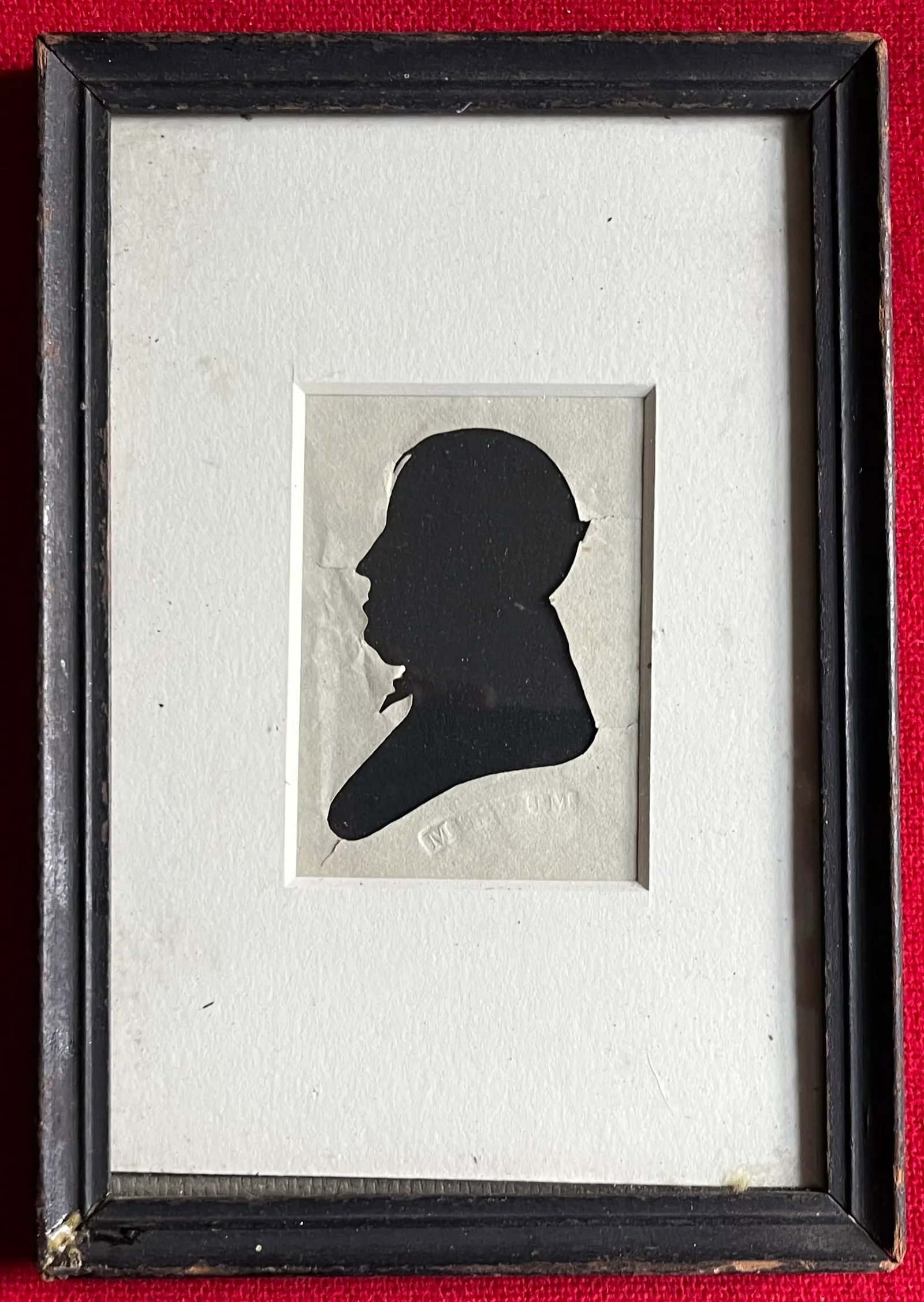 Antique 19th C. American Classical Peale Silhouette Portrait - 6