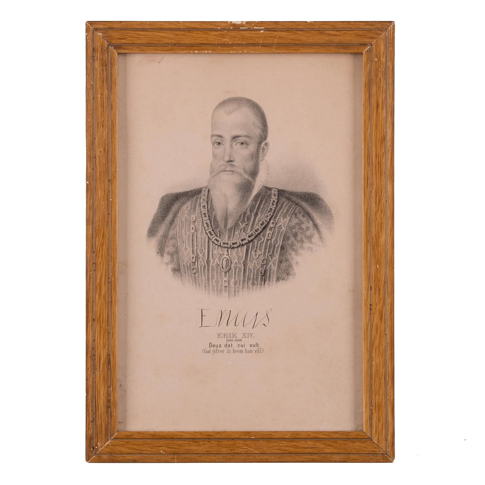 Swedish Monarchs - Set of 4 Lithographs - 3