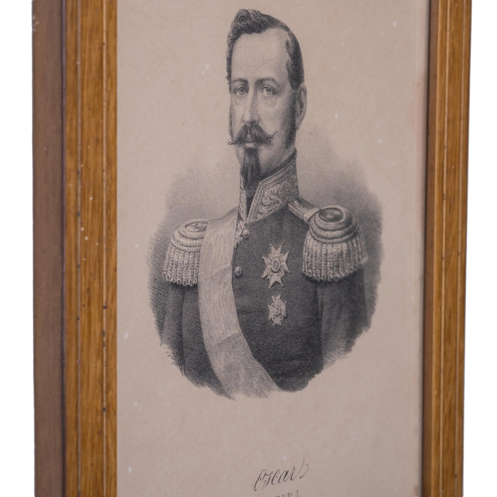 Swedish Monarchs - Set of 4 Lithographs - 9