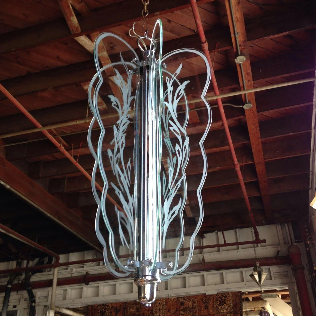 Art Deco Butterfly Chandelier - 5