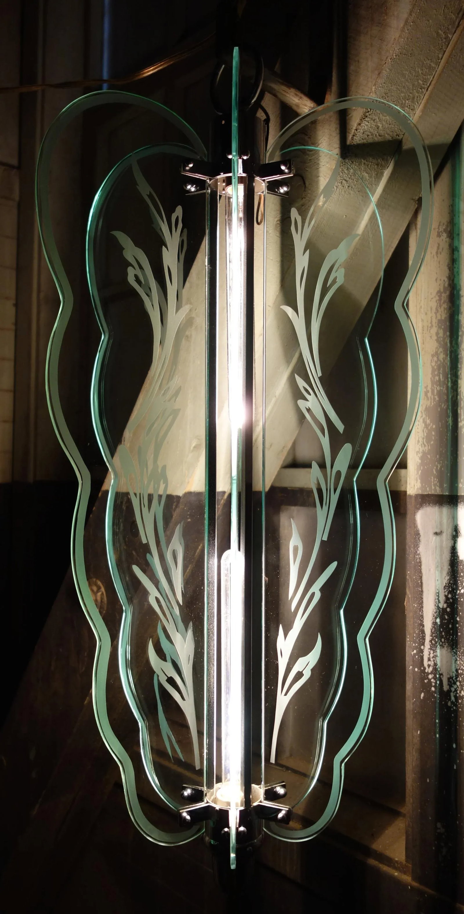Art Deco Butterfly Chandelier - 6