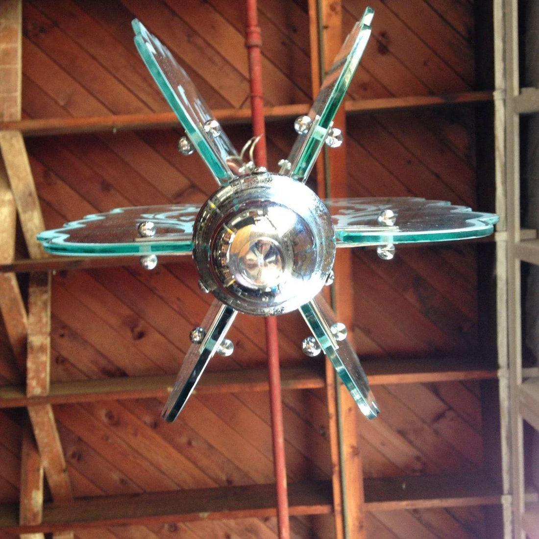 Art Deco Butterfly Chandelier - 7