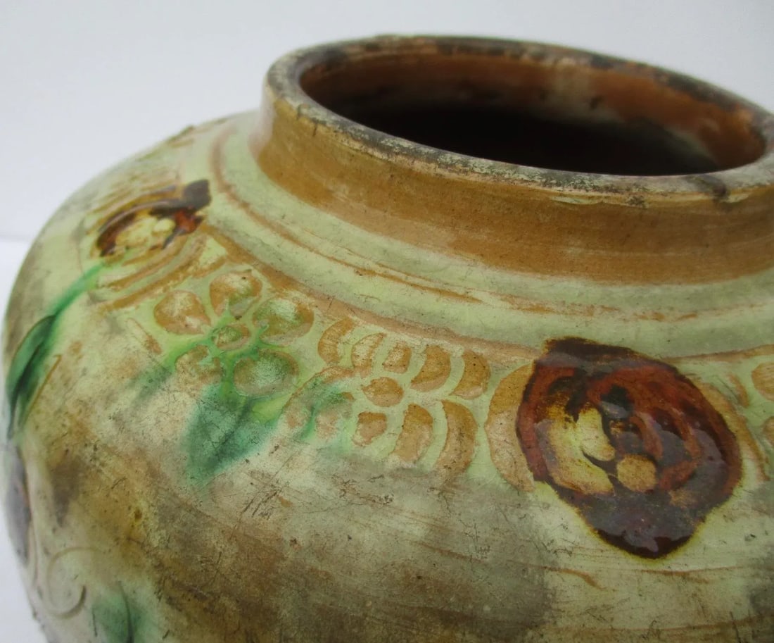 Joseon Dynasty Storage Jar Antique Ceramic Circa 18th Century - 2