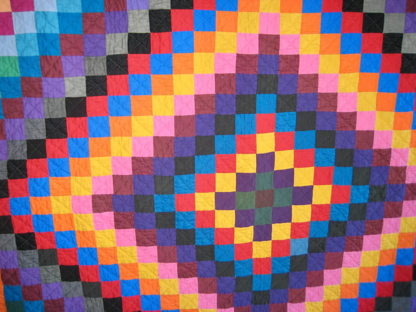 Mid -Century Amish Quilt - 3