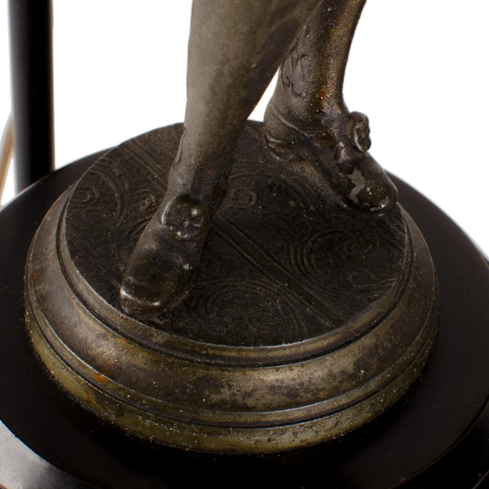 Late 19th Century Figural Artist Spelter Lamps - A Pair - 4