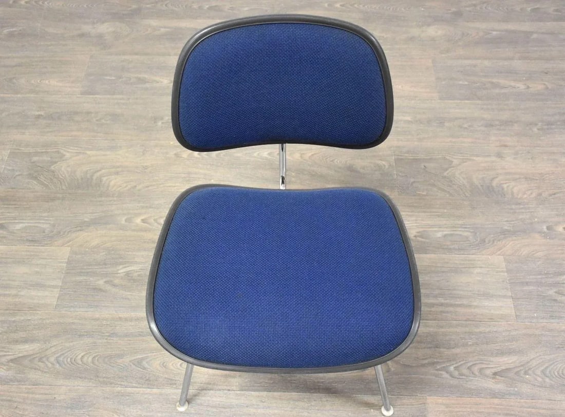 1960s Eames Dcm Blue Dining Chair - 6