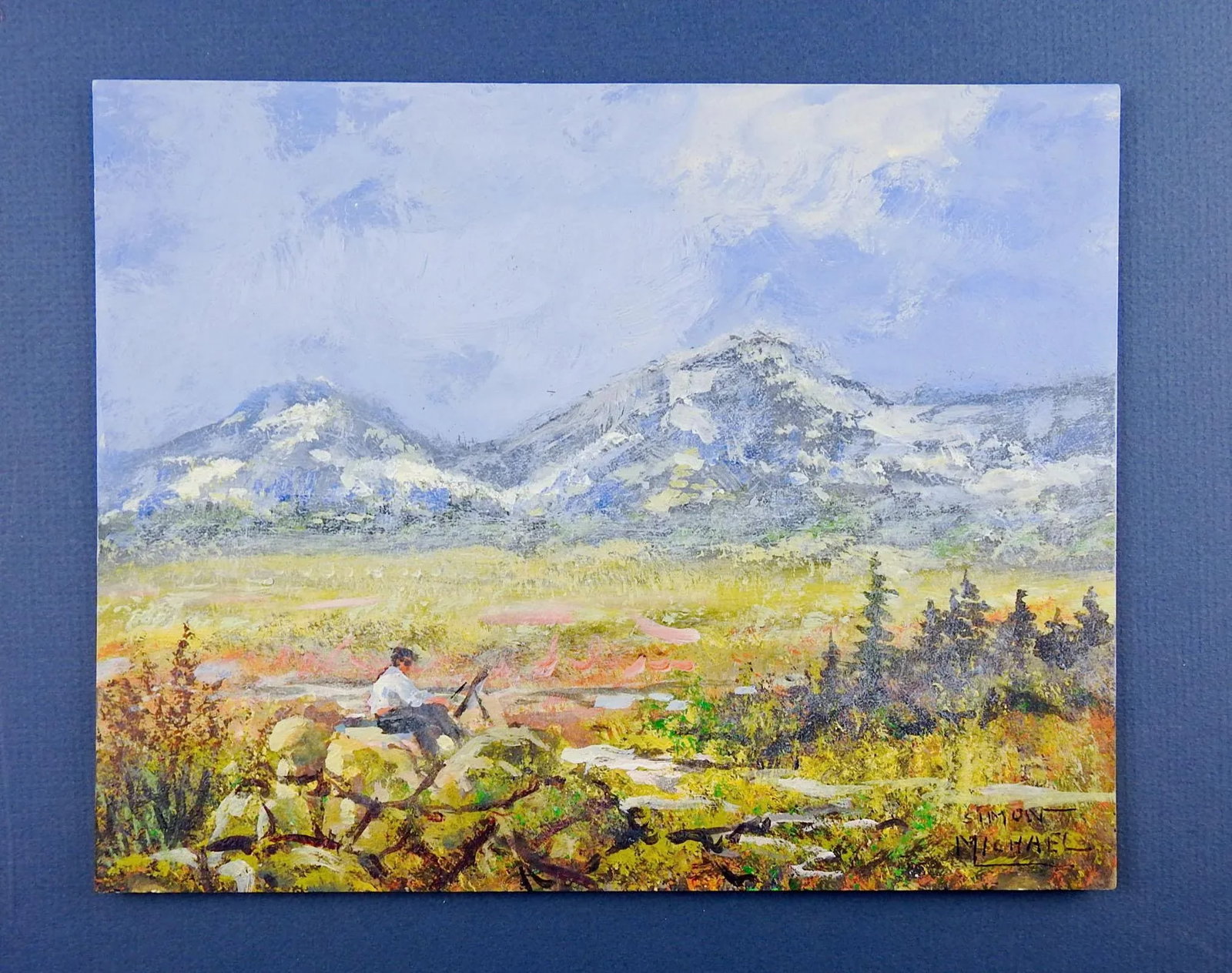 Simon Michael Artist Mountains Impressionist Painting - 3