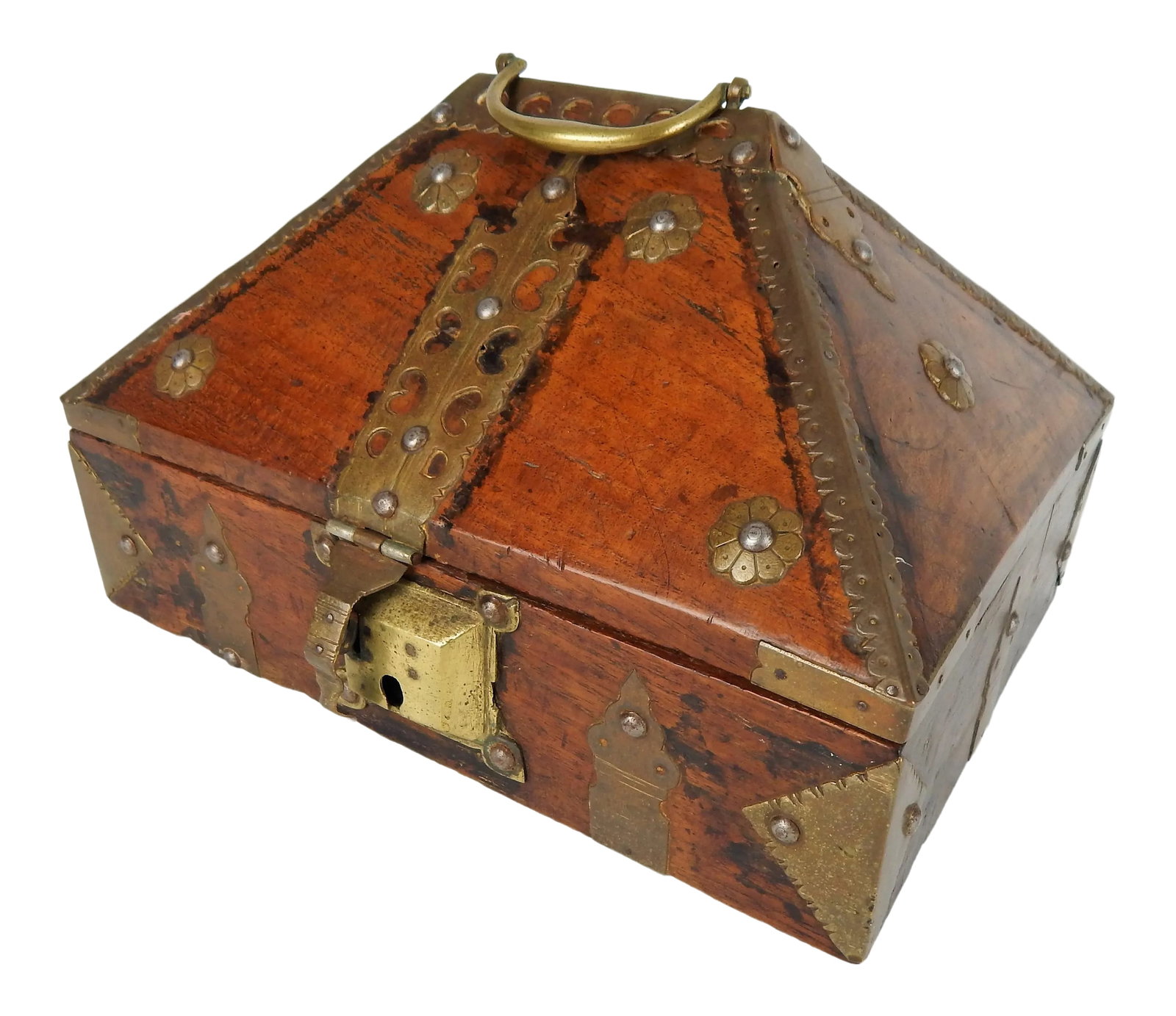Antique Kerala Indian Jewelry Box (1 of 9)
