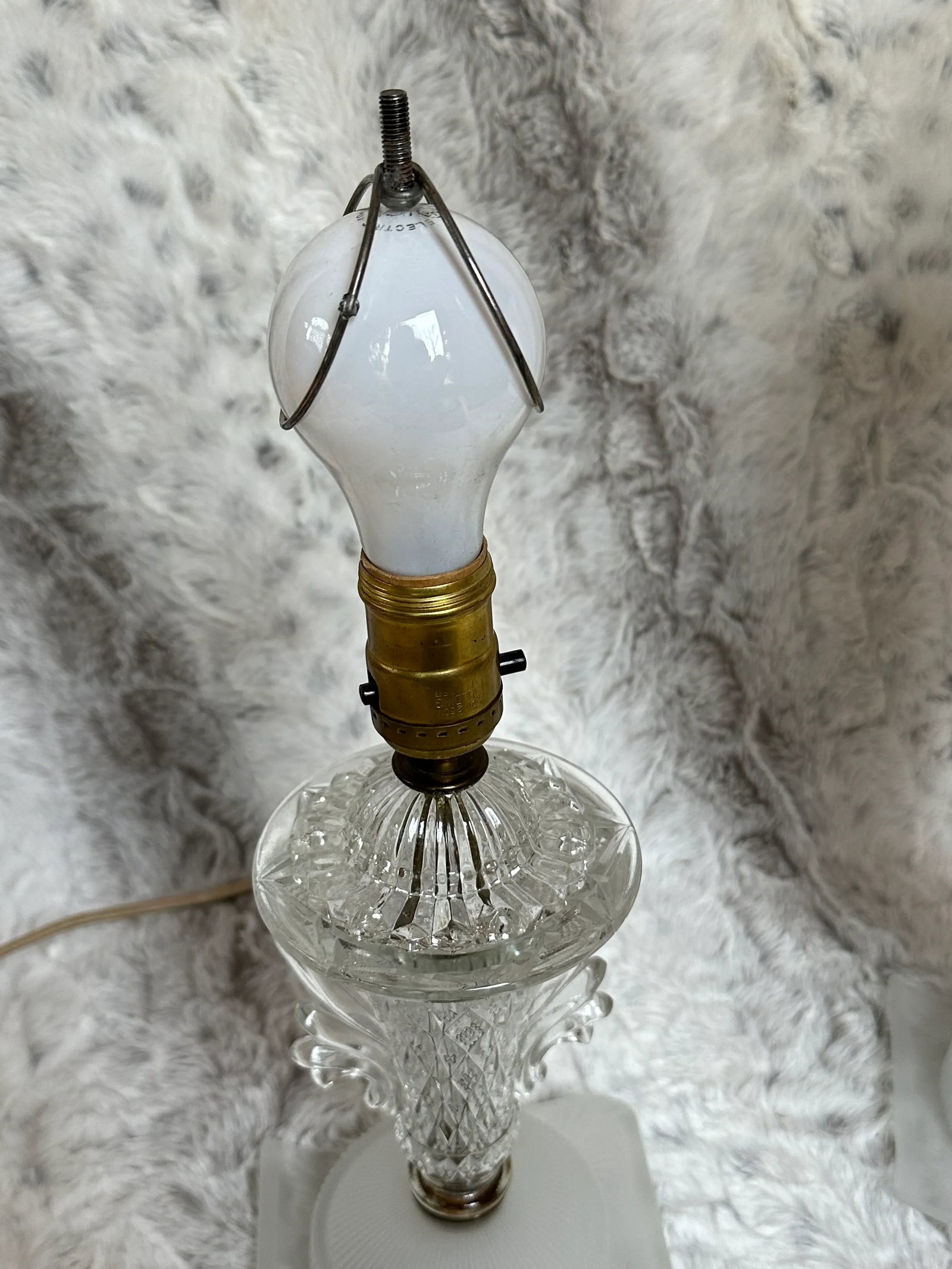 Art Deco Glass Boudoir Lamps - A Pair - 12