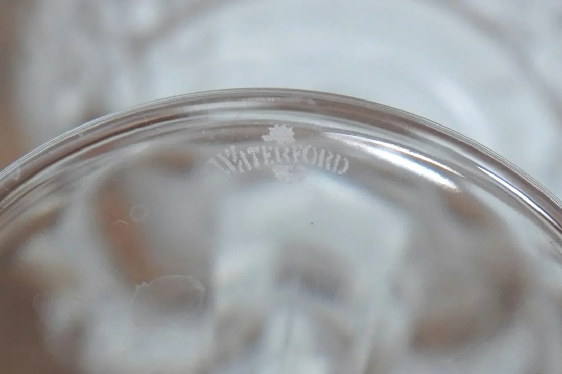 Set of 7 Waterford Alana 7 Inch Cut Crystal Wine Glasses - 9