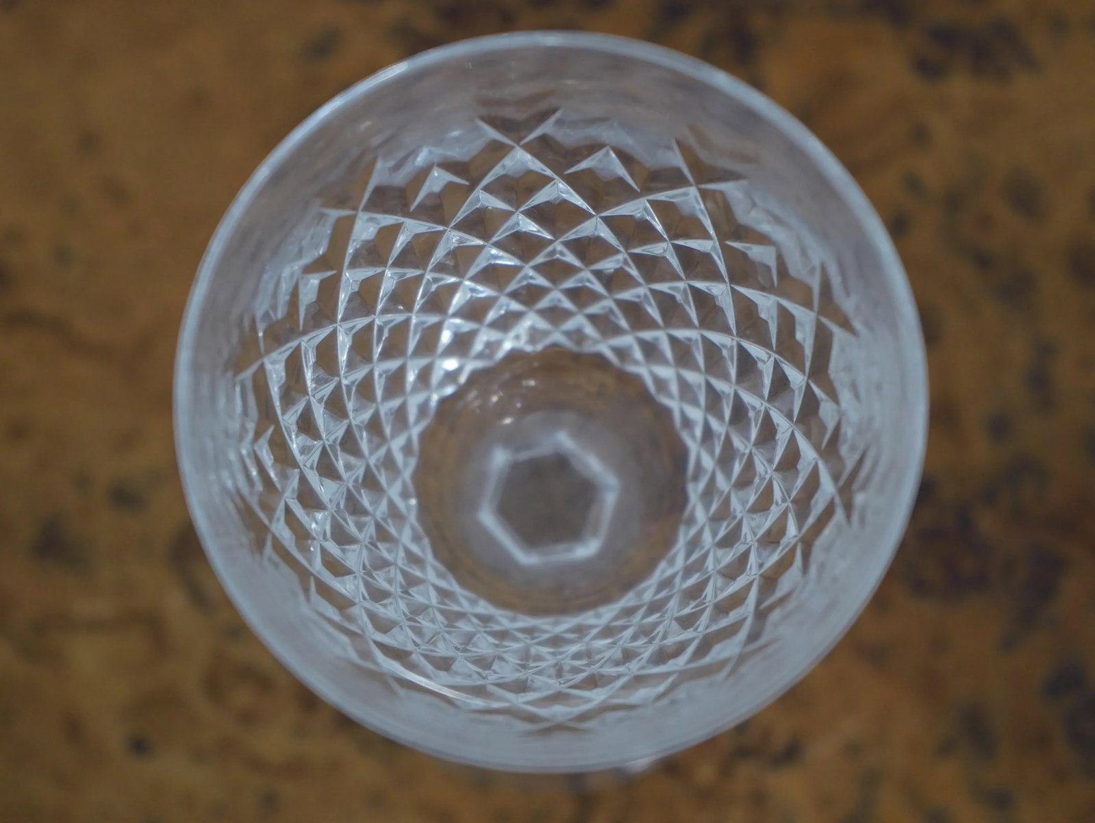 Set of 8 Waterford Crystal 6 Inch Cut Crystal Wine Glasses - 8