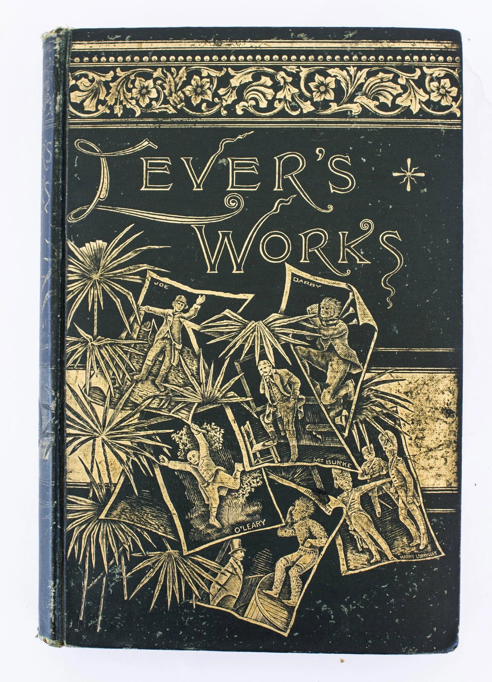 Antiquarian Book Set Lever's Works - Five Volumes - 2