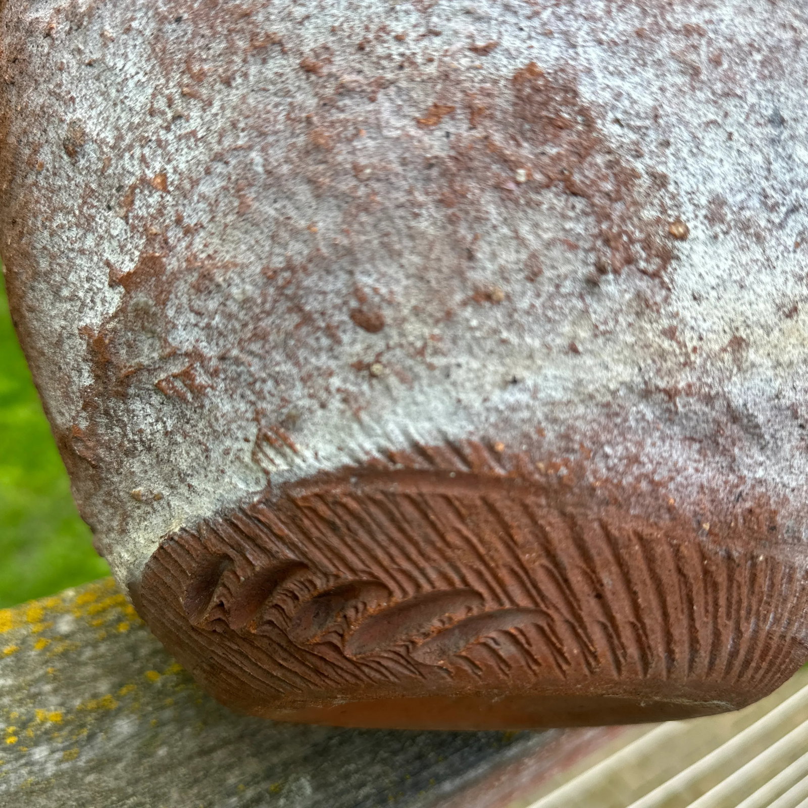 Vintage Terracotta Hand Thrown Planter - 12