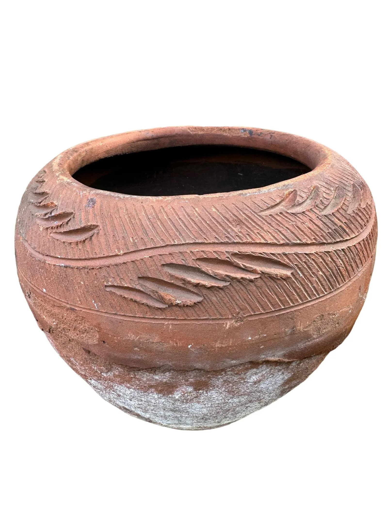 Vintage Terracotta Hand Thrown Planter - 2