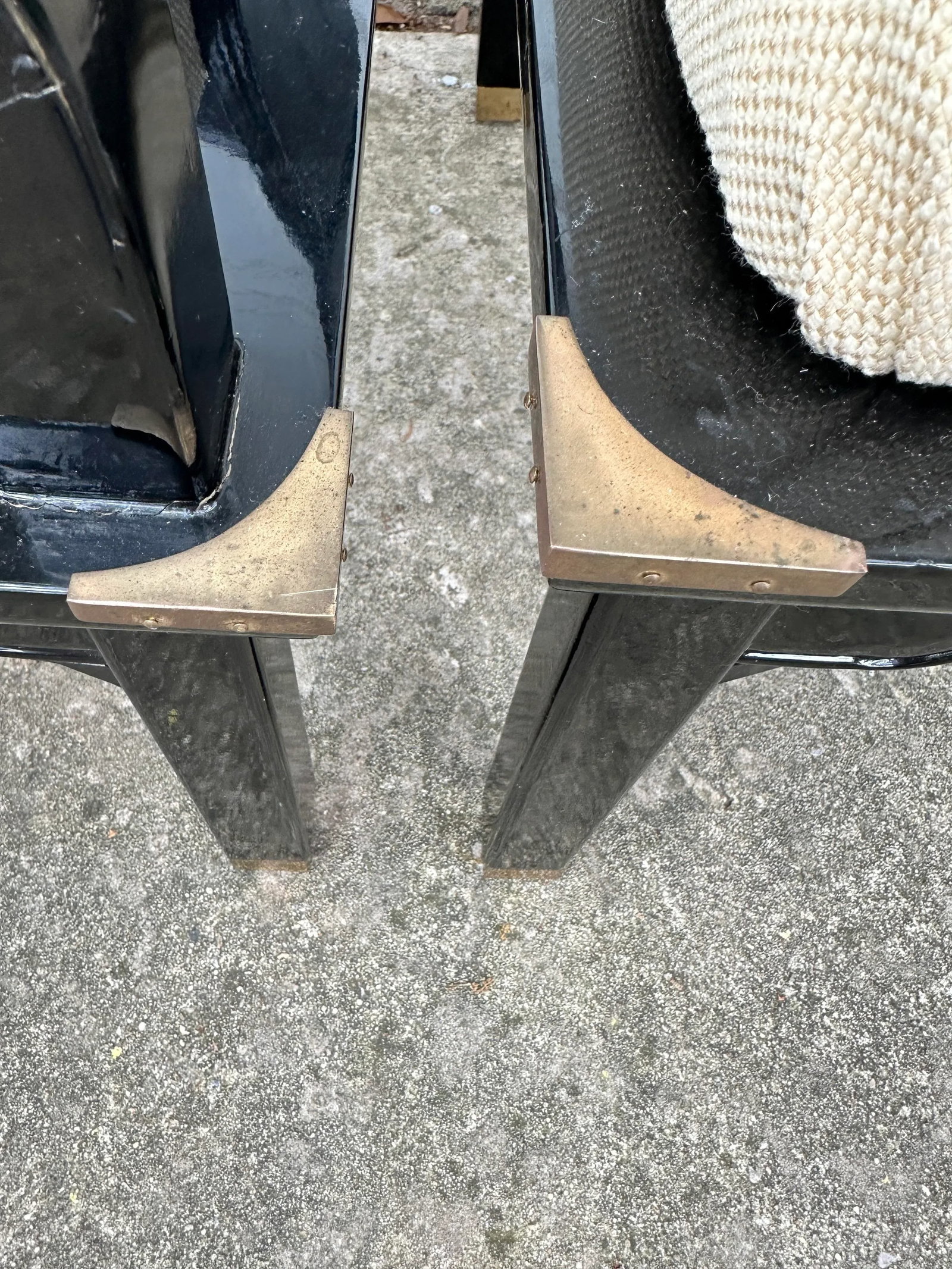 James Mont Ming Style Chairs-A Pair - 12