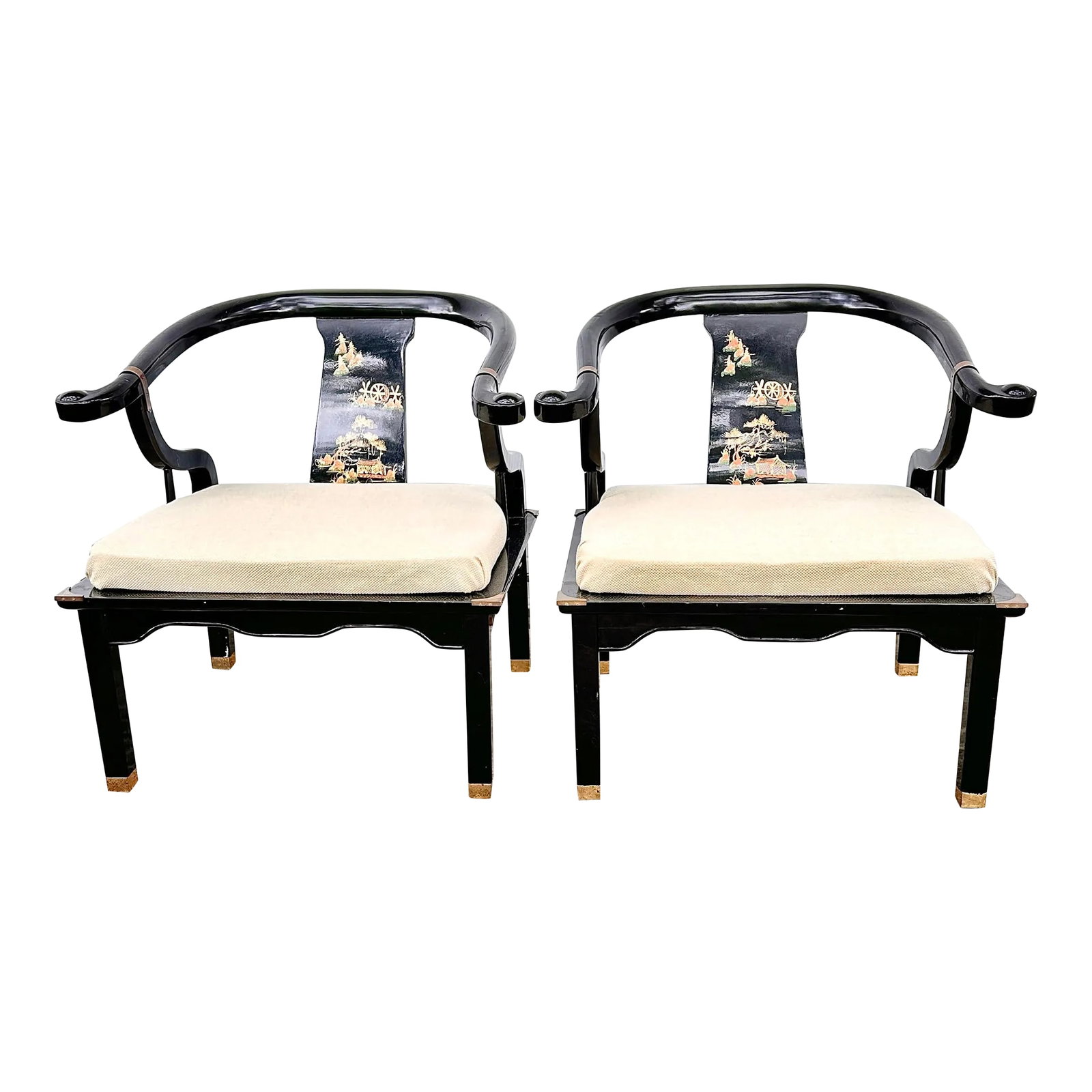 James Mont Ming Style Chairs-A Pair (1 of 12)