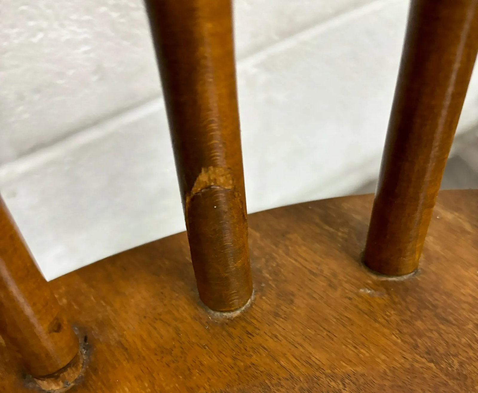 Vintage Ethan Allen Heirloom Nutmeg Maple Colonial Early American Dining Chairs - 8