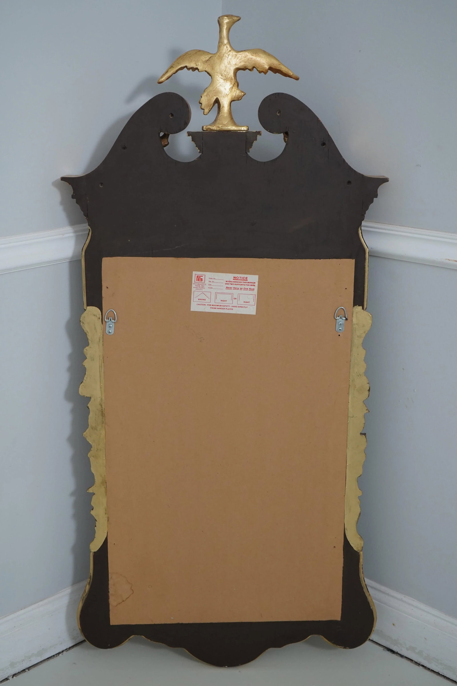 Friedman Brothers Phoenix Top Chippendale Mirror - 11
