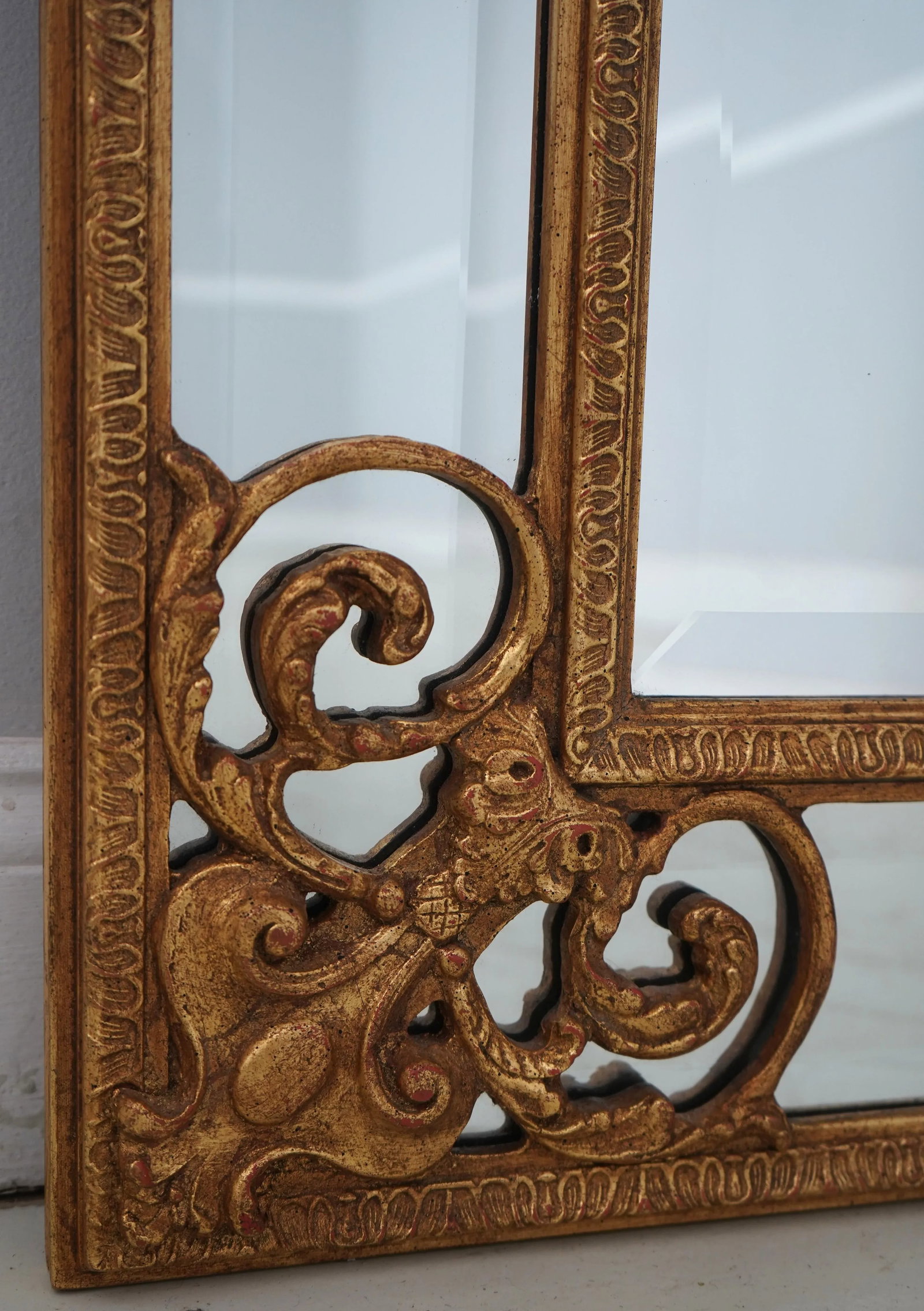 Friedman Brothers Gold Gilt Neoclassical Mirror - 11