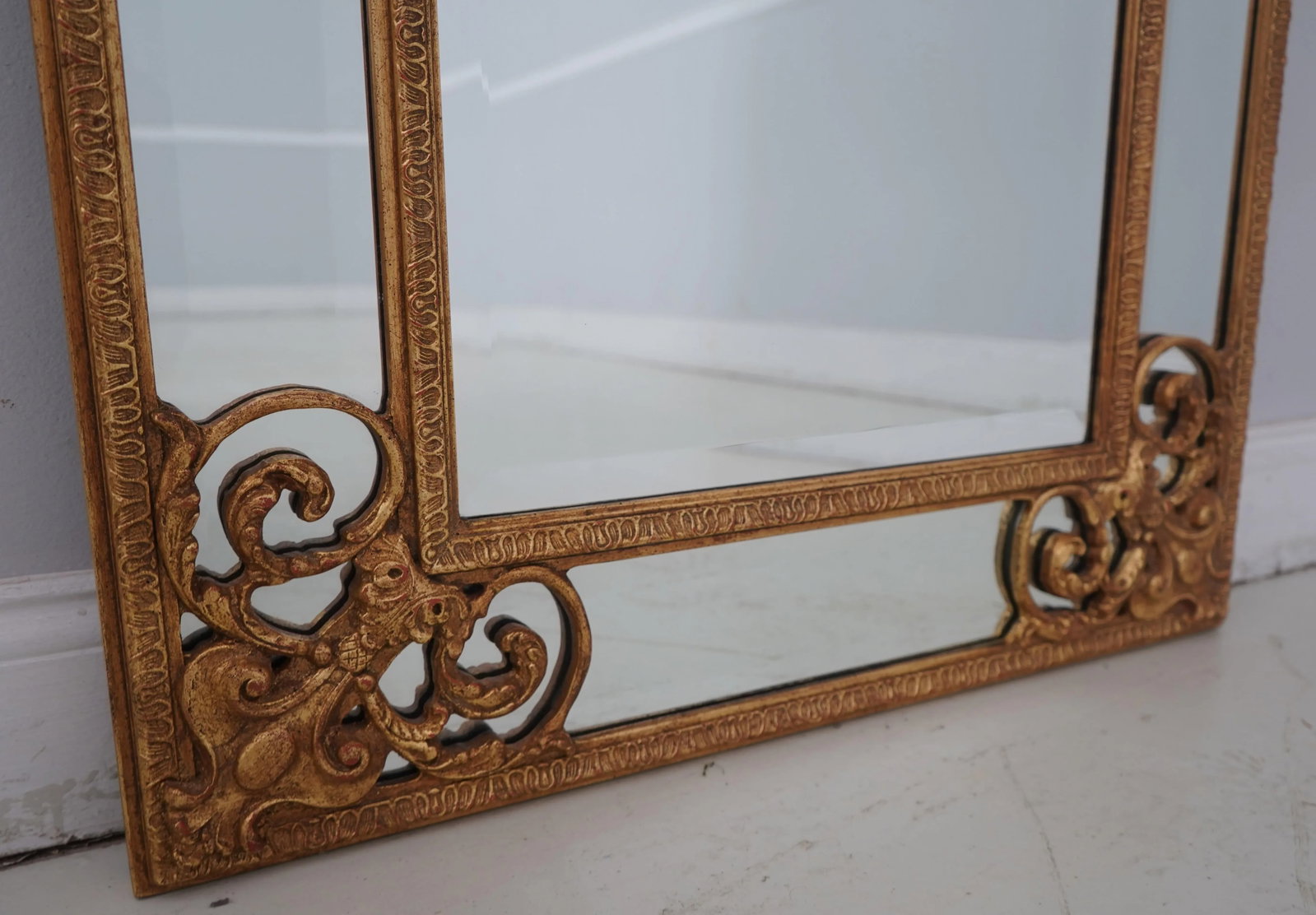 Friedman Brothers Gold Gilt Neoclassical Mirror - 4