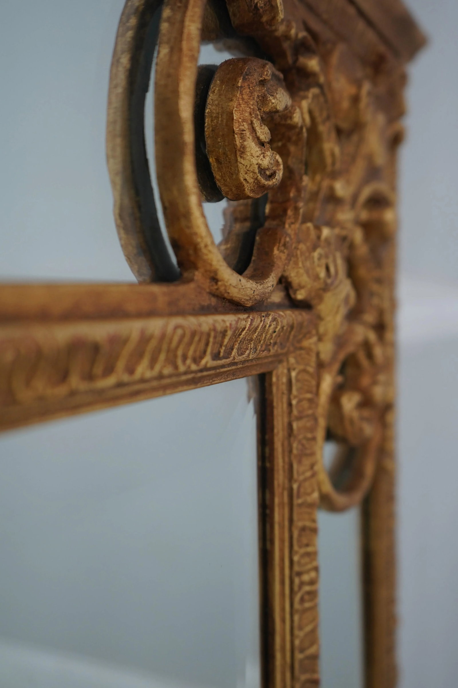 Friedman Brothers Gold Gilt Neoclassical Mirror - 5
