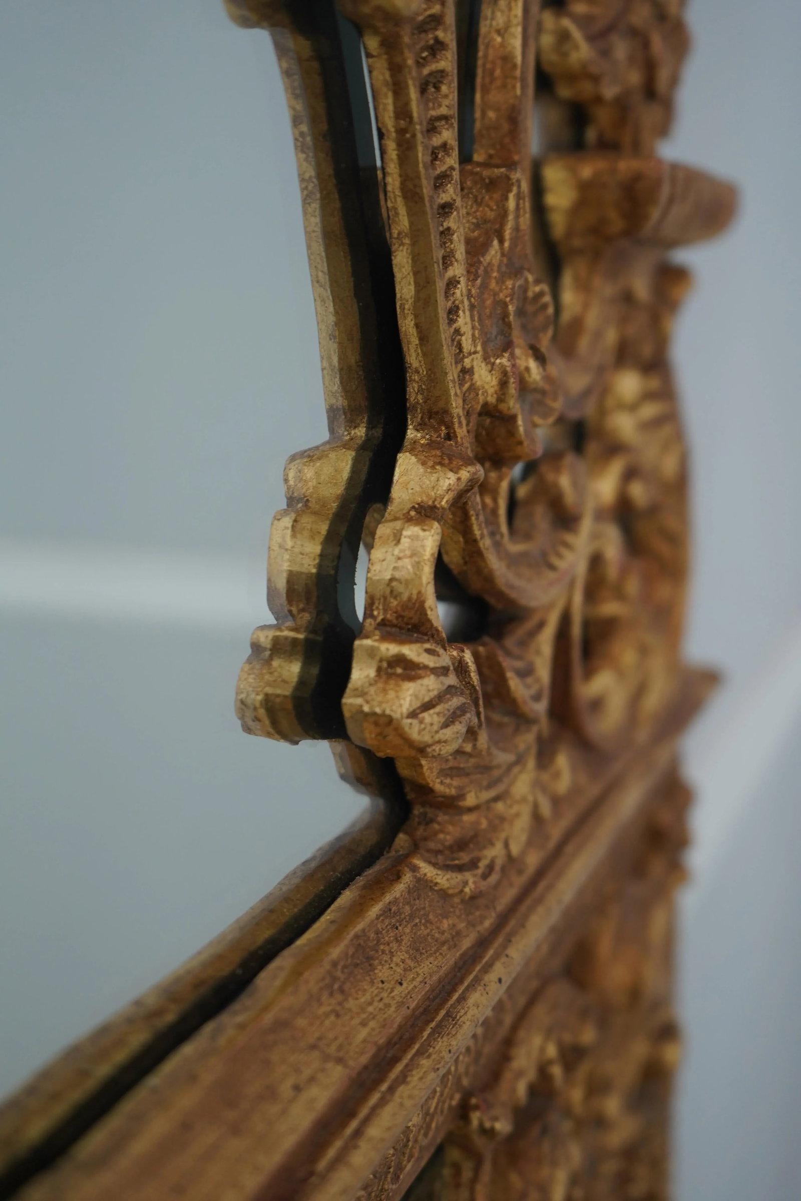 Friedman Brothers Gold Gilt Neoclassical Mirror - 6