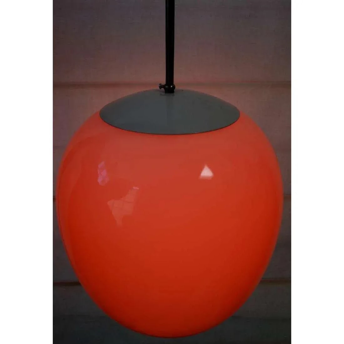 1960s Modern Egg Pendant Light - 2