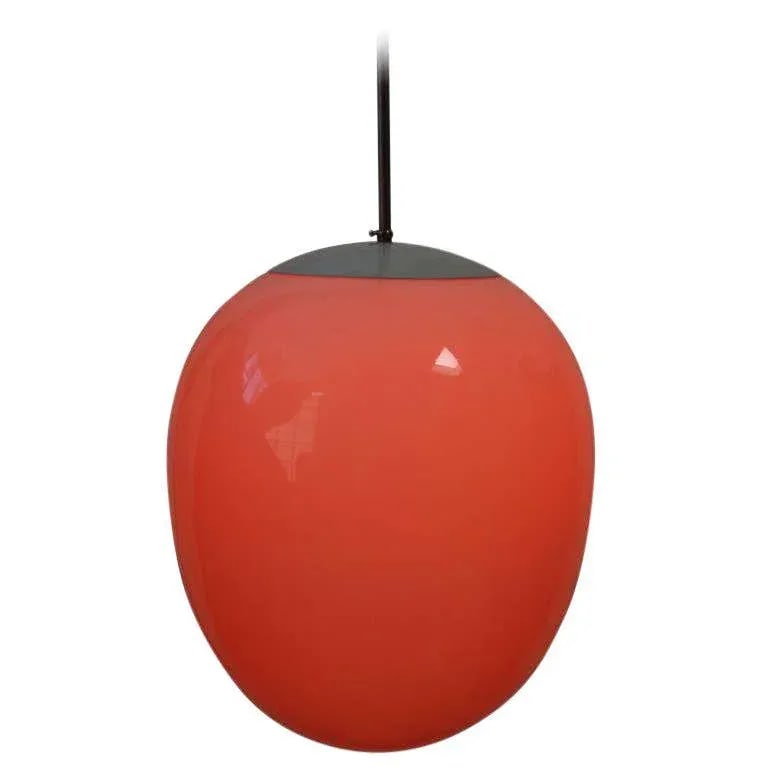 1960s Modern Egg Pendant Light - 6