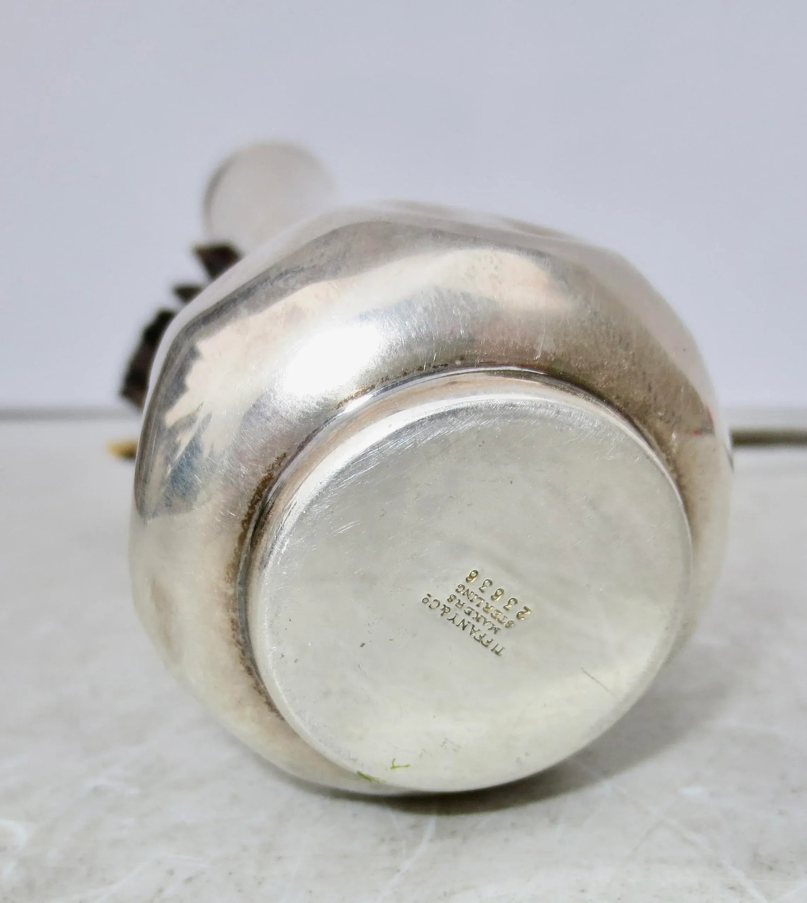 Silver-Plate Art Nouveau Tea Pot - 4