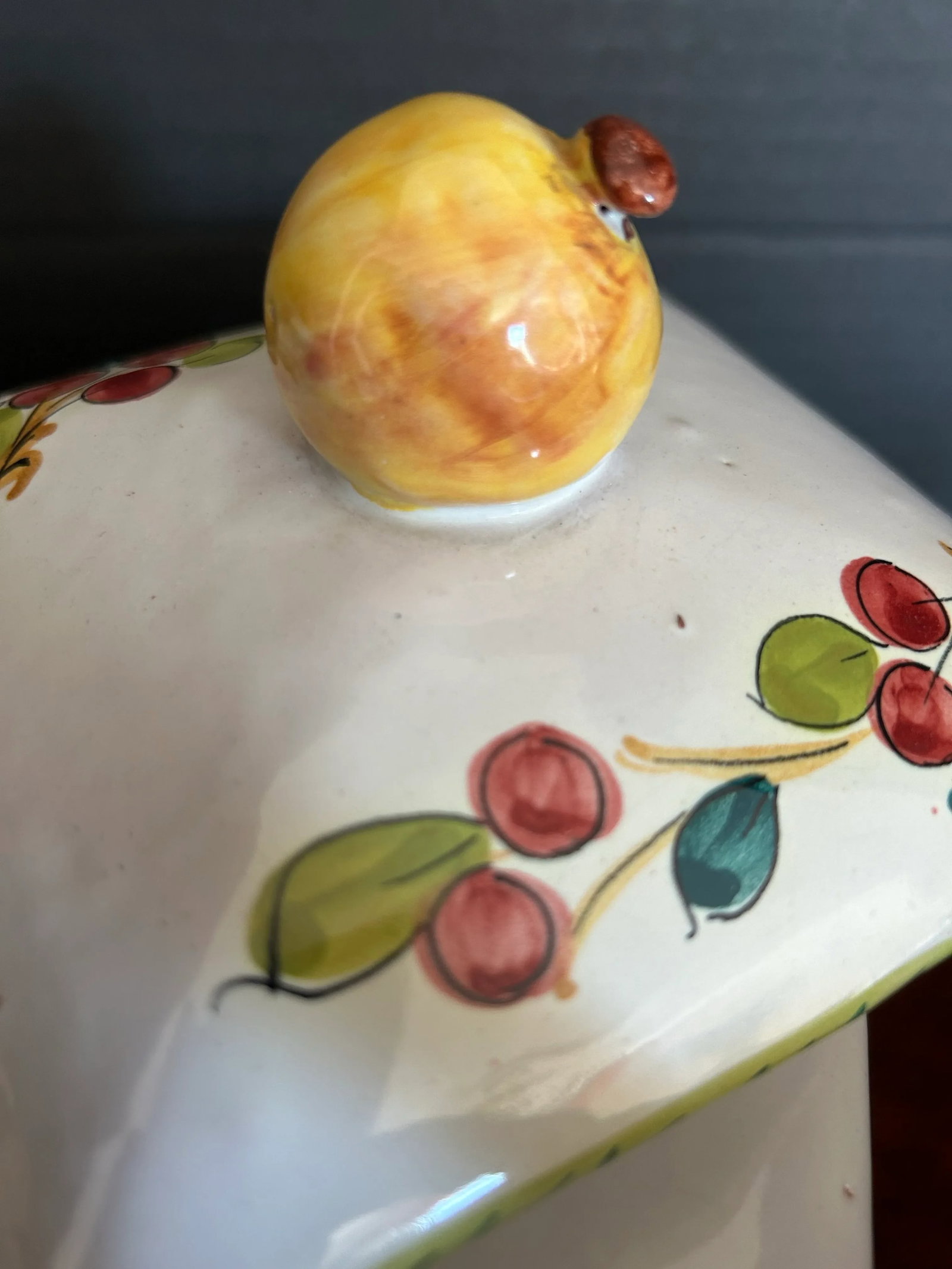 Vintage Italian Canister Set - 5 Piece Set - 7