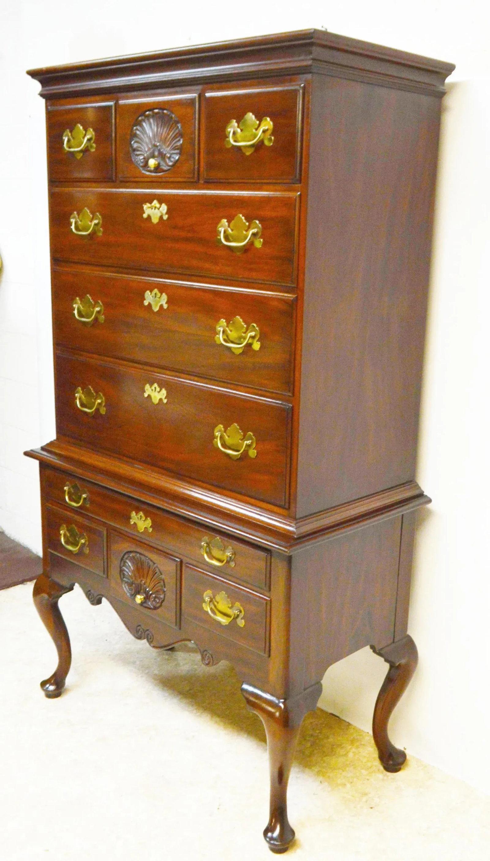 Henkel Harris Mahogany Highboy - 2