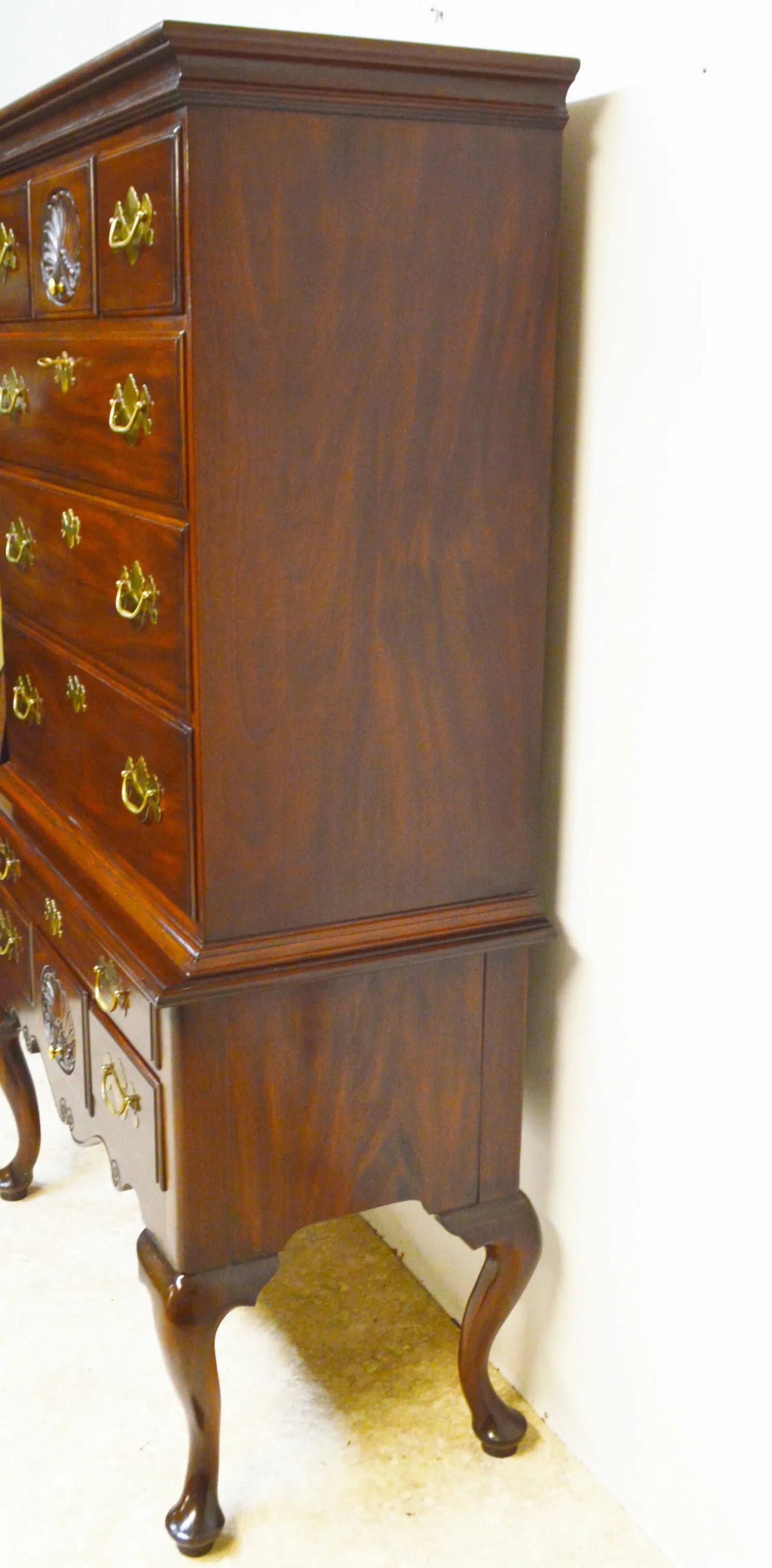 Henkel Harris Mahogany Highboy - 3