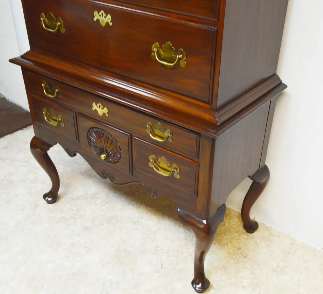 Henkel Harris Mahogany Highboy - 7