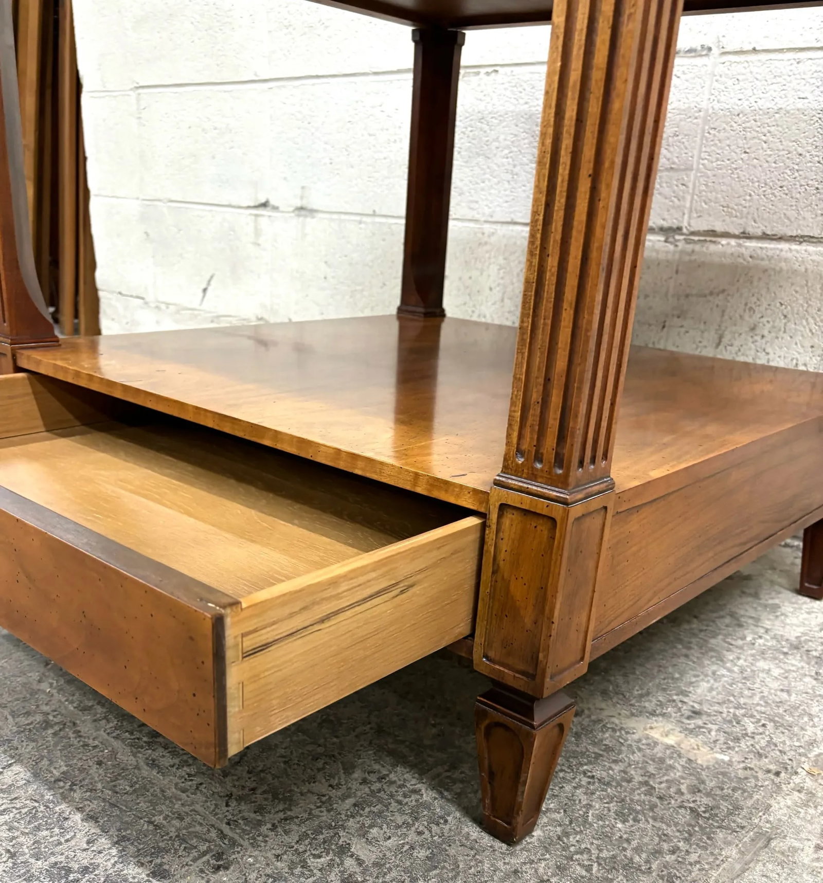 Vintage Baker Furniture Italian Provincial Style Side Table End Table Nightstand - 5