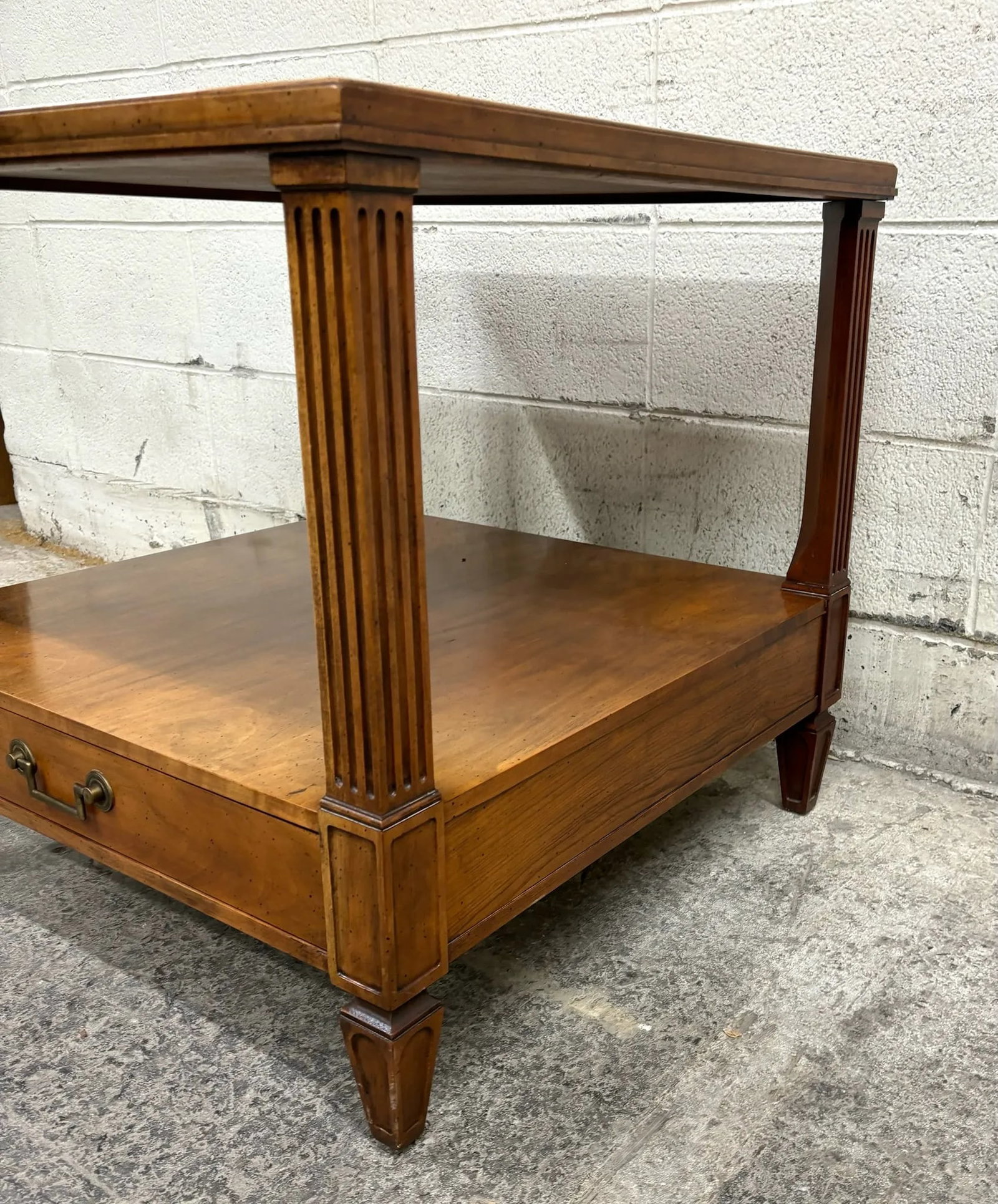 Vintage Baker Furniture Italian Provincial Style Side Table End Table Nightstand - 7