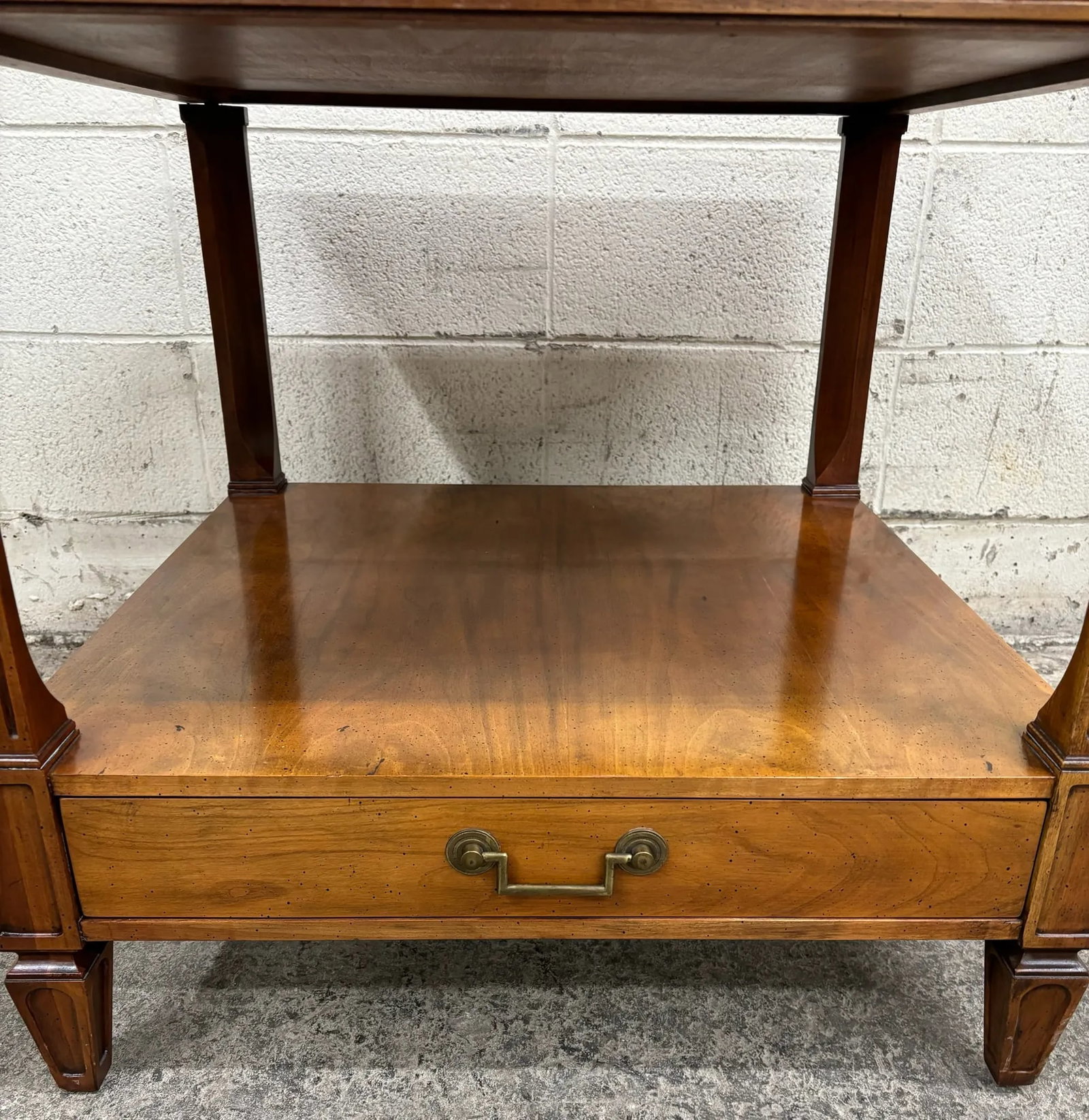 Vintage Baker Furniture Italian Provincial Style Side Table End Table Nightstand - 9