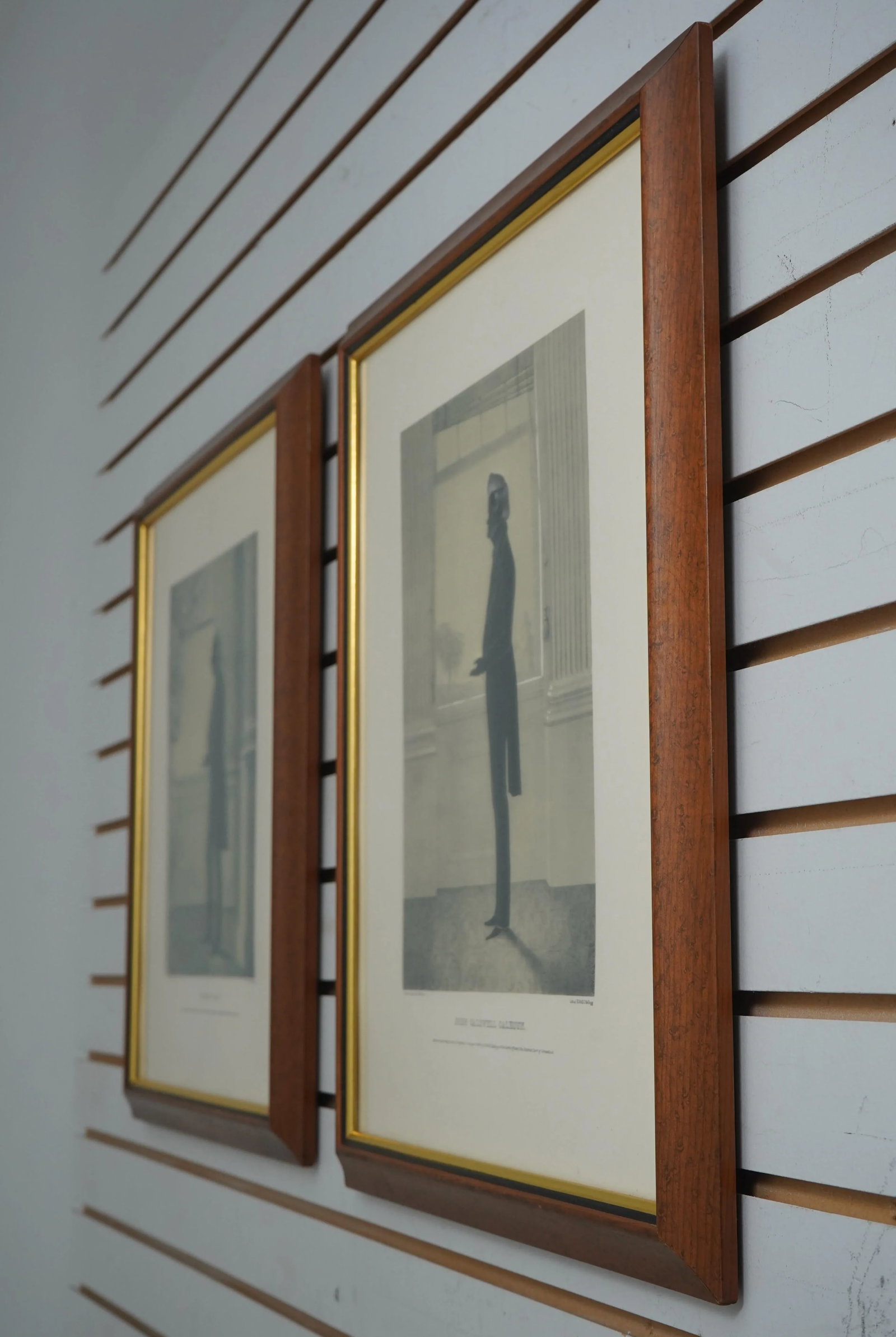 Pair State Representatives Calhoon & Clay Framed Silhouettes - 2