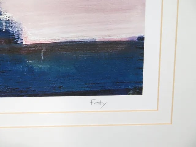 Abstract Horizon Framed Print by W. King Ambler - 2