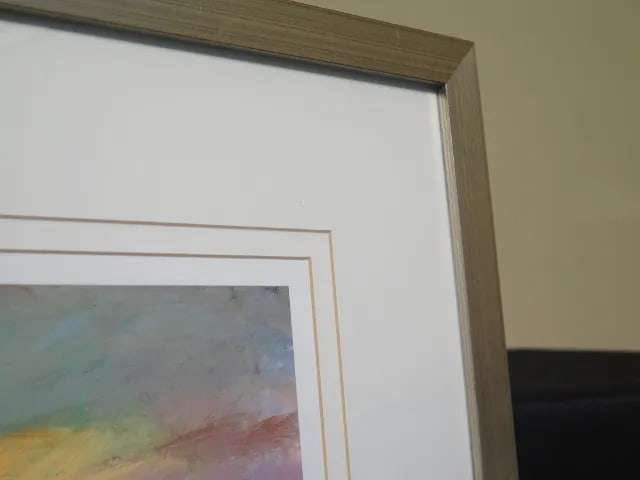 Abstract Horizon Framed Print by W. King Ambler - 3