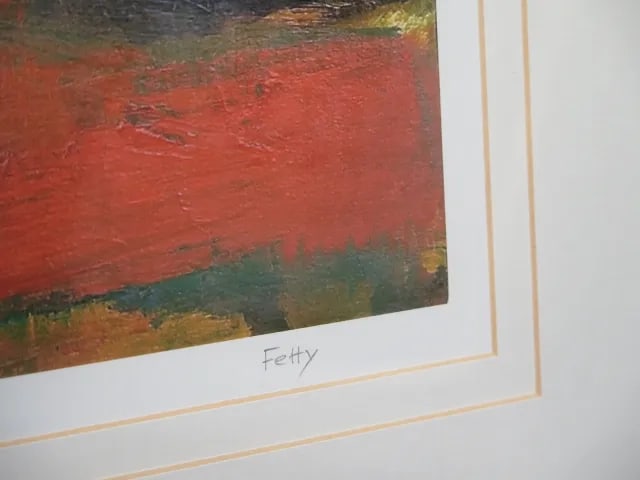 Abstract Horizon Modern Print W. King Ambler - 2